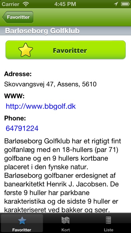 Danske Golfbaner screenshot-3