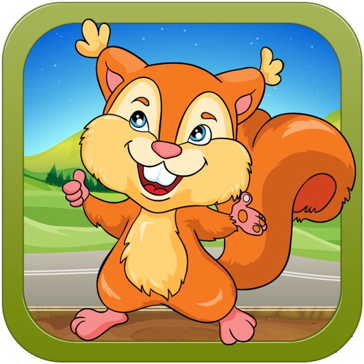 Zippy the Squirrel Catching Acorns Puzzle Challenge PRO iOS App