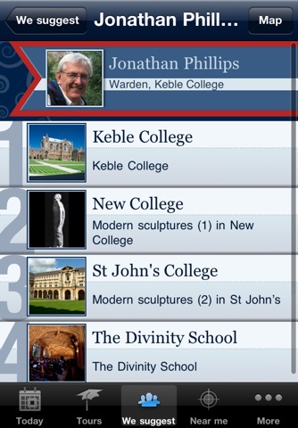 Oxford University: The Official Guide app screenshot 3
