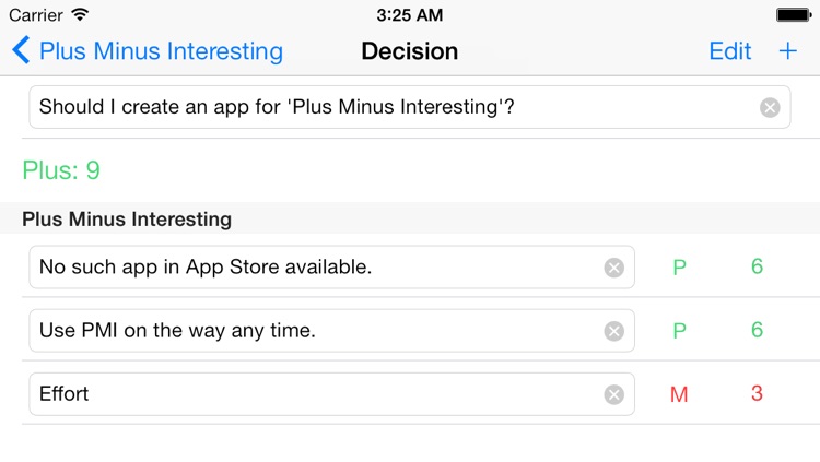 Plus Minus Interesting
