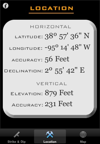 GeolCompass screenshot 2