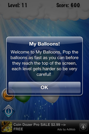 My Balloons HD Free: Pop the balloons faster you can. Free G(圖4)-速報App