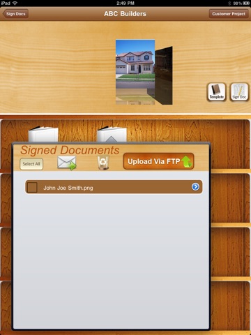 Sign Docs - Best Digital Signature & Business Document Manager App for iPad screenshot 2