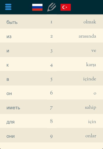 Easy Learning Russian - Translate & Learn - 60+ Languages, Quiz, frequent words lists, vocabulary screenshot 2