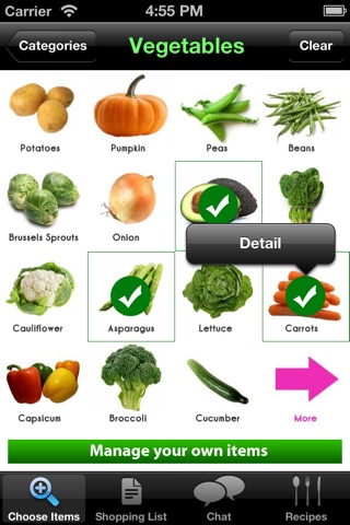 Vegan Shopping List & Recipes – Your guide to healthy vegan eating screenshot 3