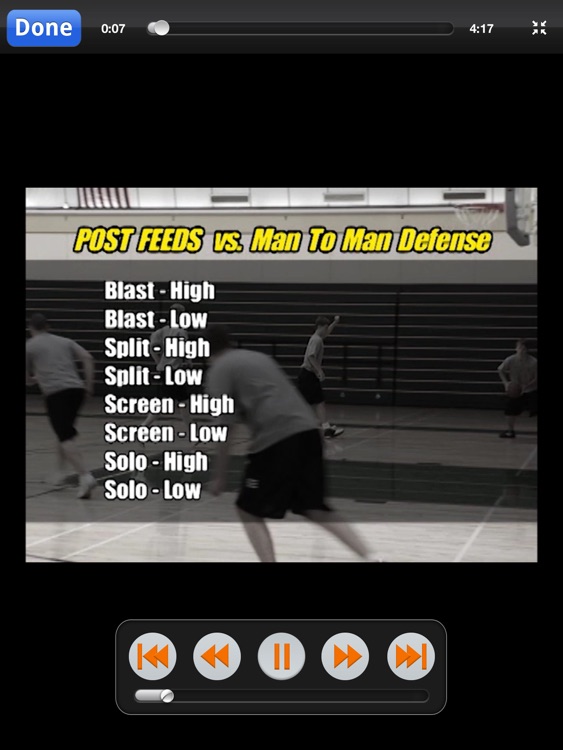 High-Low Triangle Offense: Attacking Man & Zone Defense - With Coach Lason Perkins - Full Court Basketball Training Instruction - XL screenshot-4