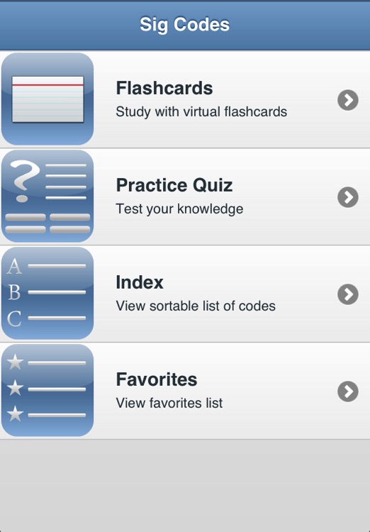 Sig Codes Quiz & Card