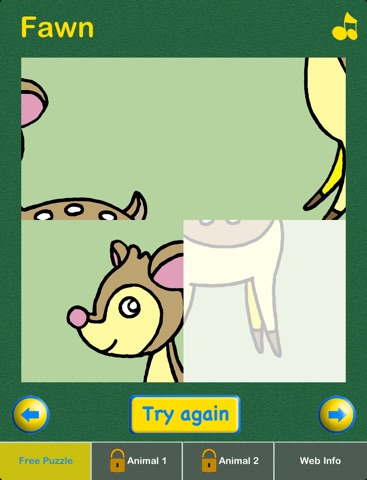 Animal Voice Puzzle for iPad screenshot 3