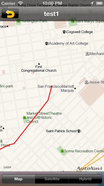NC GPS Tracker - The footprints records Tracker screenshot-3
