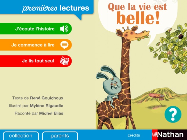 Que la vie est belle ! - Premières Lectures Nathan(圖1)-速報App