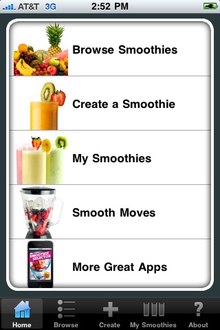 Abs Diet Smoothie Selector screenshot 2