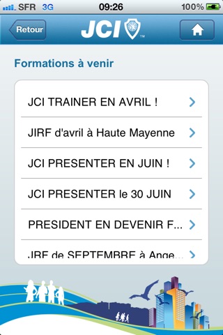 Annuaire JCI screenshot 4