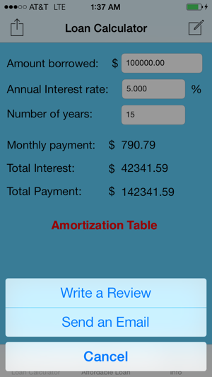 simple loan calculator on the app store