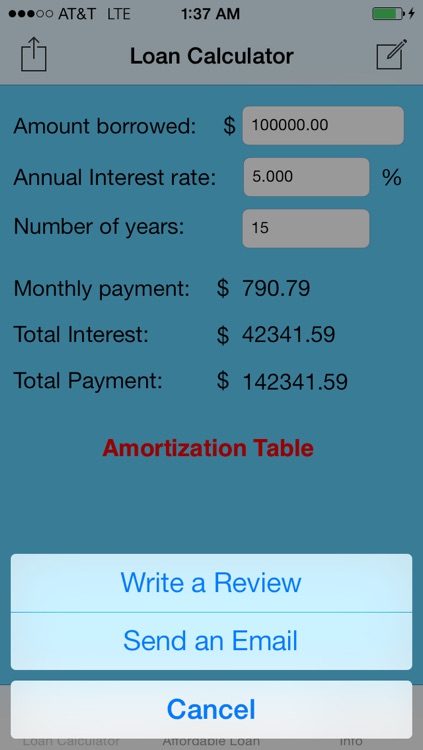 Simple Loan Calculator screenshot-4