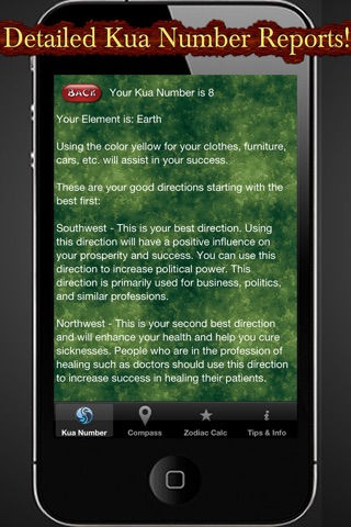 Feng Shui Calc and Compass: Home and Business screenshot 3