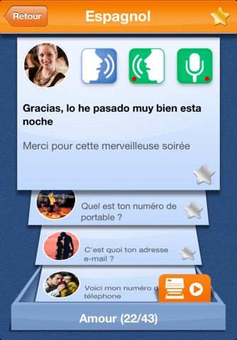 iSpeak Spanish:  Interactive conversation course - learn to speak with vocabulary audio lessons, intensive grammar exercises and test quizzes screenshot 4