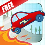 Doodle Fun Car Racing Free Game - Race The Fire Or Die!