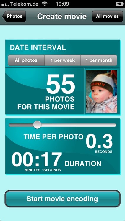 BabyFilm - Your kids growing up in time lapse