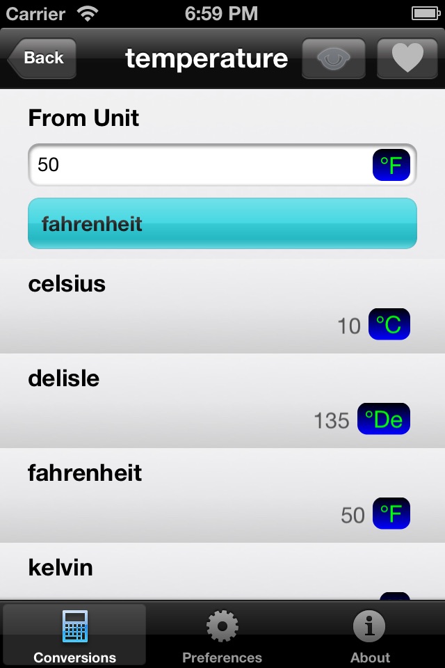 Simple Units Converter screenshot 3