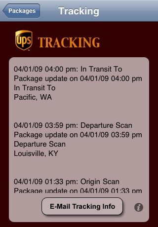 Package Tracker