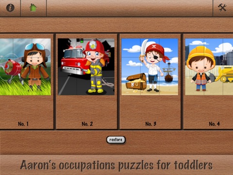 Aaron's occupations puzzles for toddlers screenshot 2