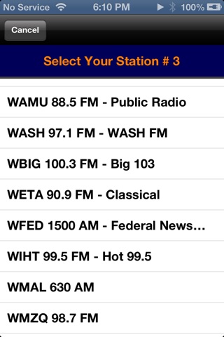 Washington Radio Live screenshot 3
