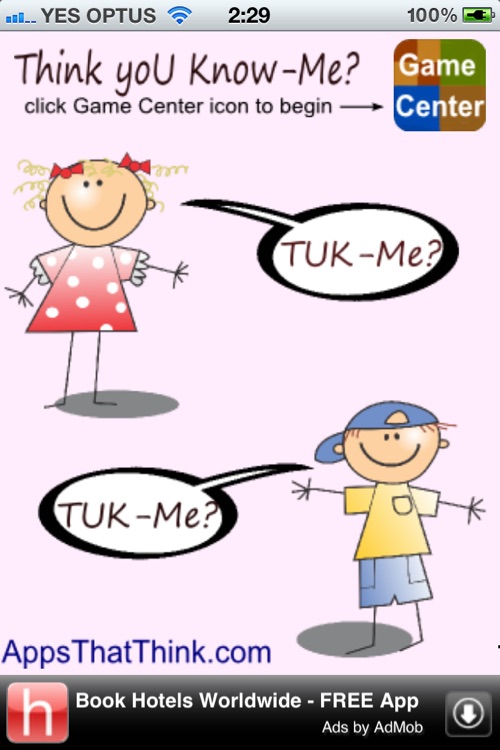TUK-Me? - Think You Know Me?