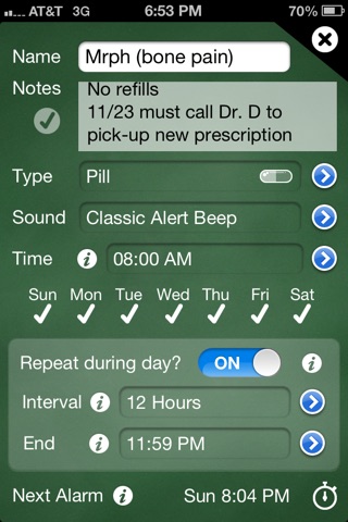 Med Timers screenshot 3