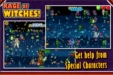 Rage of Witches Halloween Tap Tap Special screenshot 3