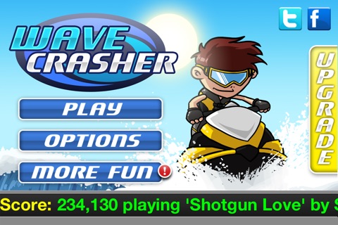 Wave Crasher Free screenshot 2