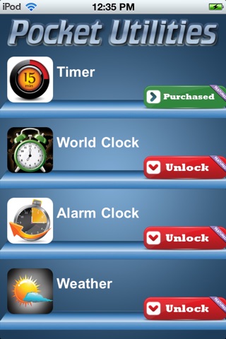 Pocket Utilities screenshot 2