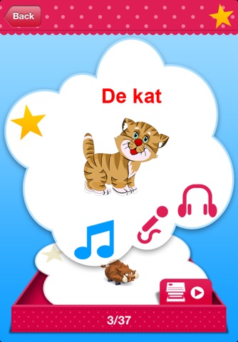 iPlay Dutch: Kids Discover the World - children learn to speak a language through play activities: fun quizzes, flash card games, vocabulary letter spelling blocks and alphabet puzzles screenshot 2
