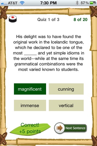 VocabSushi screenshot 3