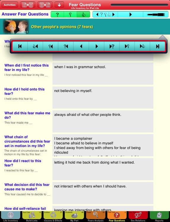 Life Inventory for iPad Lite with optional Mock da screenshot-3