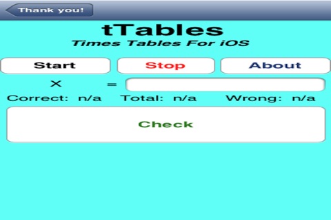 TTables screenshot 3