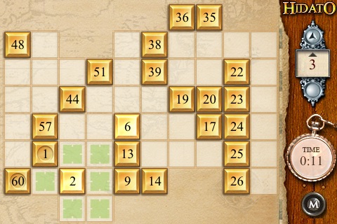 Hidato: Puzzle Pack 1 Lite screenshot-3