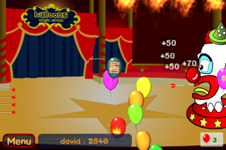 Balloons Magic Circus screenshot 3
