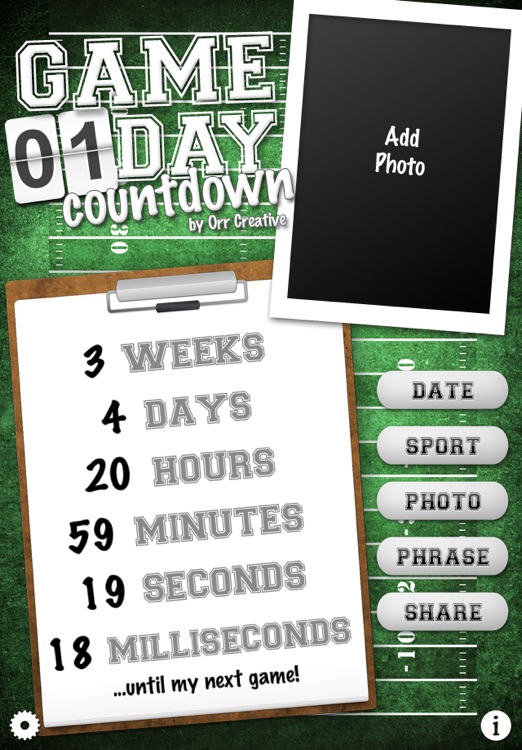 Game Day Sports Countdown