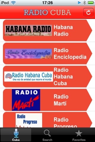 Radio Cuba screenshot 3