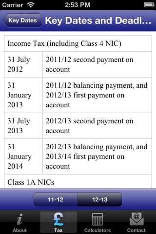 Tax Apps Sampler screenshot 3