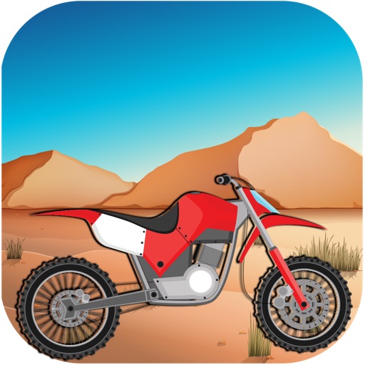 Sand Motorcycle Race Track - Awesome Desert Bike Drag Icon