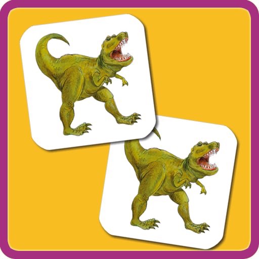 Memory Match – Dinosaurs HD icon