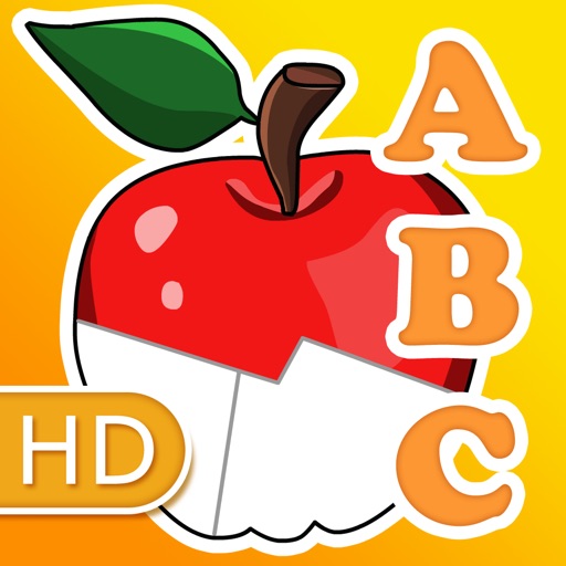 Shape Puzzle HD - Word Learning Game for Kids Icon