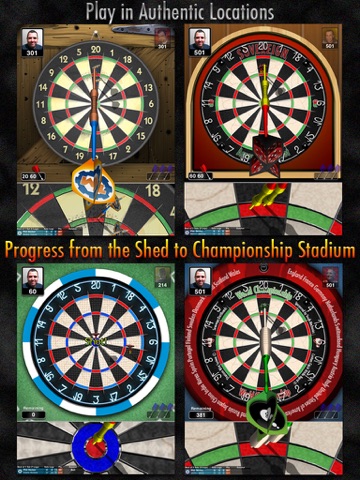 Bulls i 3D Darts HD screenshot 4