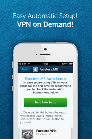 Faceless VPN Connection screenshot 4