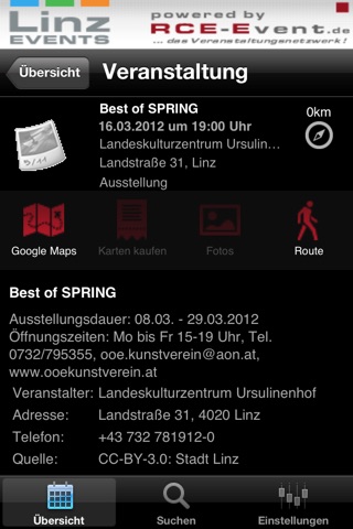 Linz Events screenshot 2