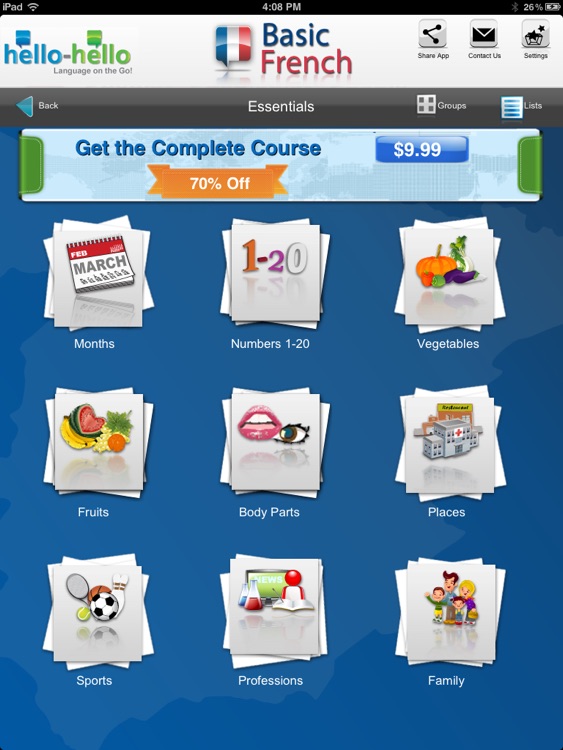 Learn French Vocabulary HH