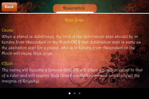 Vedic Astrology Yoga screenshot 3