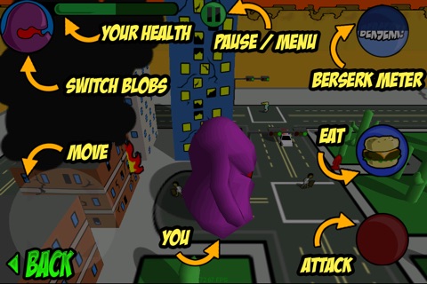 Berserk Blobs from Beyond screenshot 3