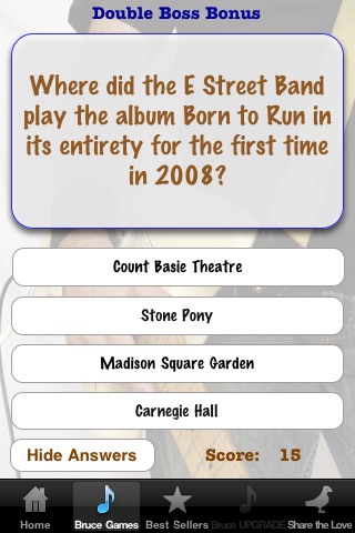 Bruce Springsteen Games screenshot 3